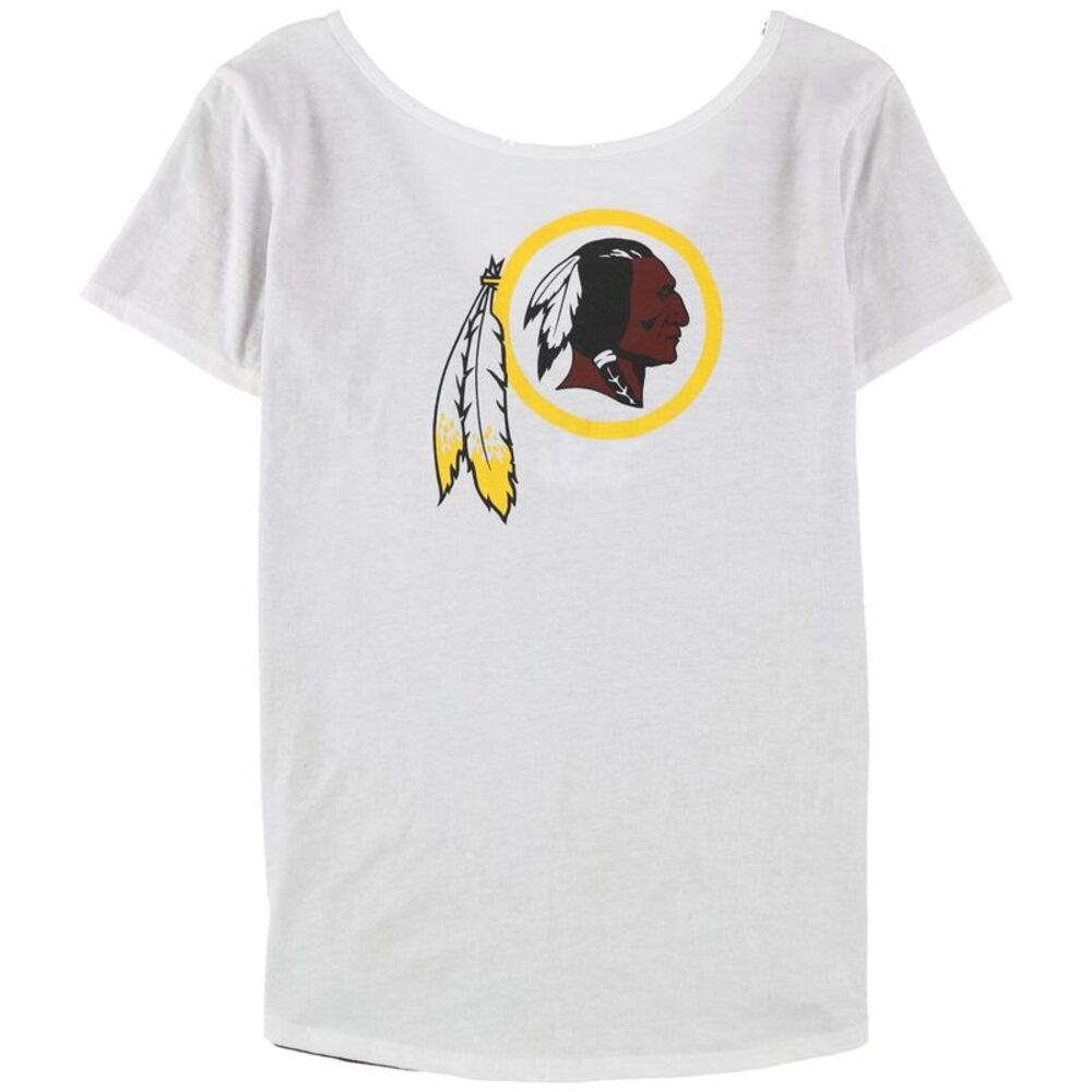 Touch Womens Redskins V-Back Graphic T-Shirt, NWT